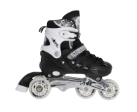 Nils Extreme Łyżworolki 4w1 NH10905 rozm. L (39-42) Czarno-białe - 1121292 - zdjęcie 4